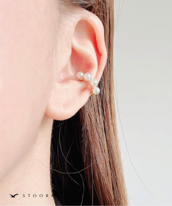 【再入荷】Mode Pearl Ear Cuff - stoork