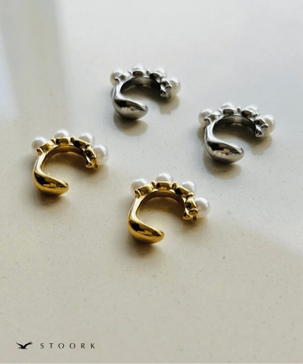 【再入荷】Mode Pearl Ear Cuff - stoork