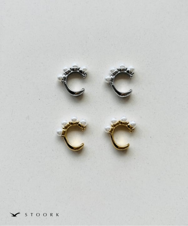 【再入荷】Mode Pearl Ear Cuff - stoork