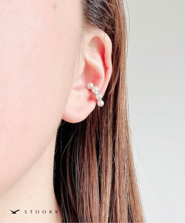 【再入荷】Mode Pearl Ear Cuff - stoork