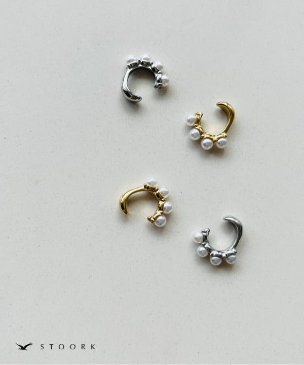 【再入荷】Mode Pearl Ear Cuff - stoork