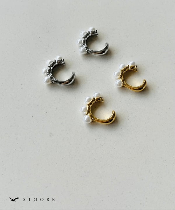 【再入荷】Mode Pearl Ear Cuff - stoork