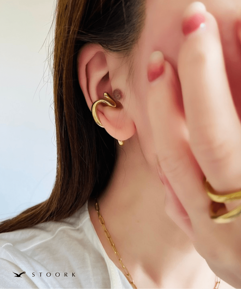 Nuance Wave Ear Cuff - stoork
