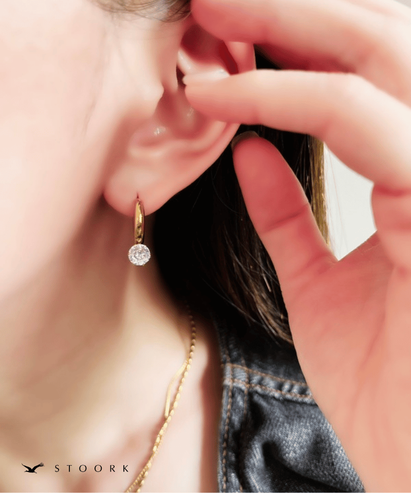 One Stone Hoop Pierce - stoork