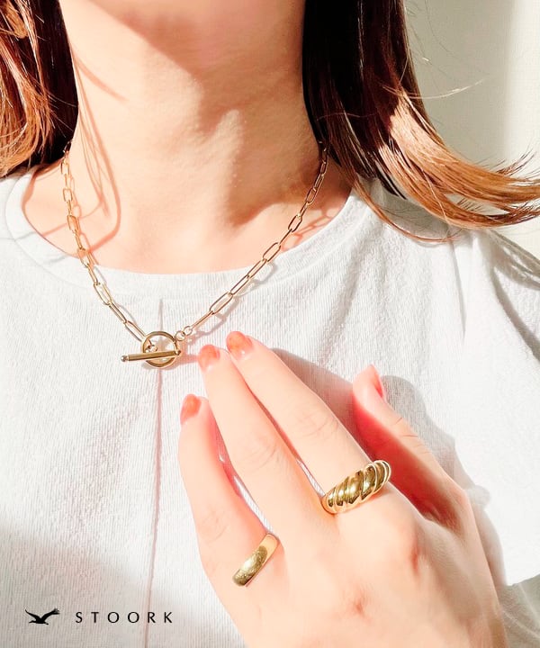 【再入荷】Oval Chain Necklace - stoork