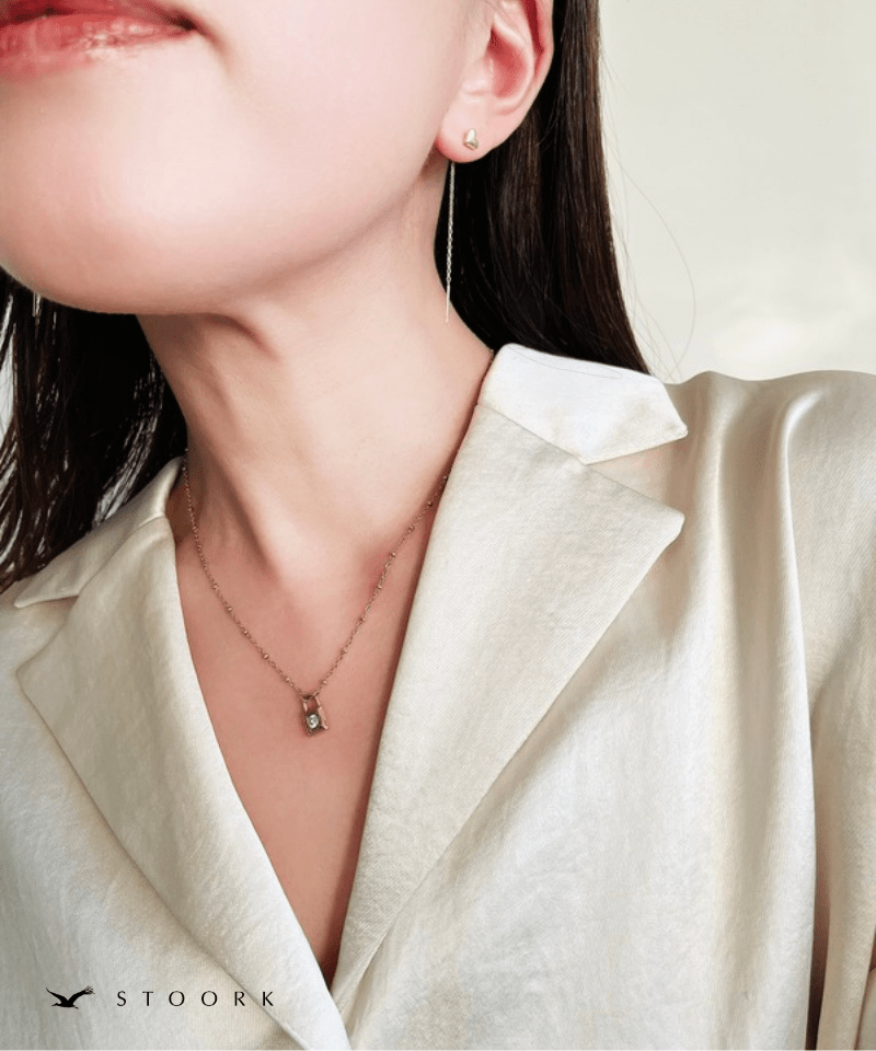 Padlock Top Necklace - stoork