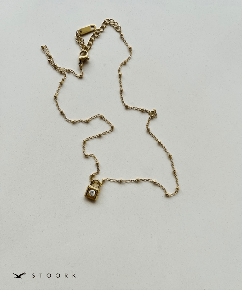 Padlock Top Necklace - stoork