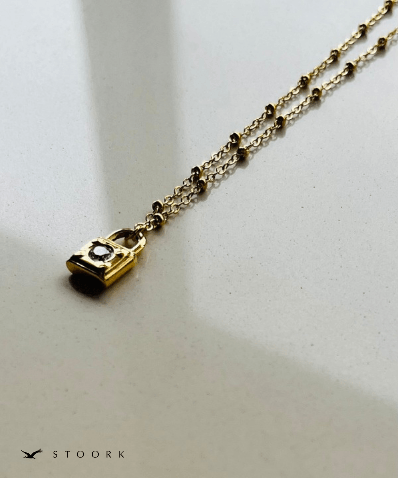 Padlock Top Necklace - stoork