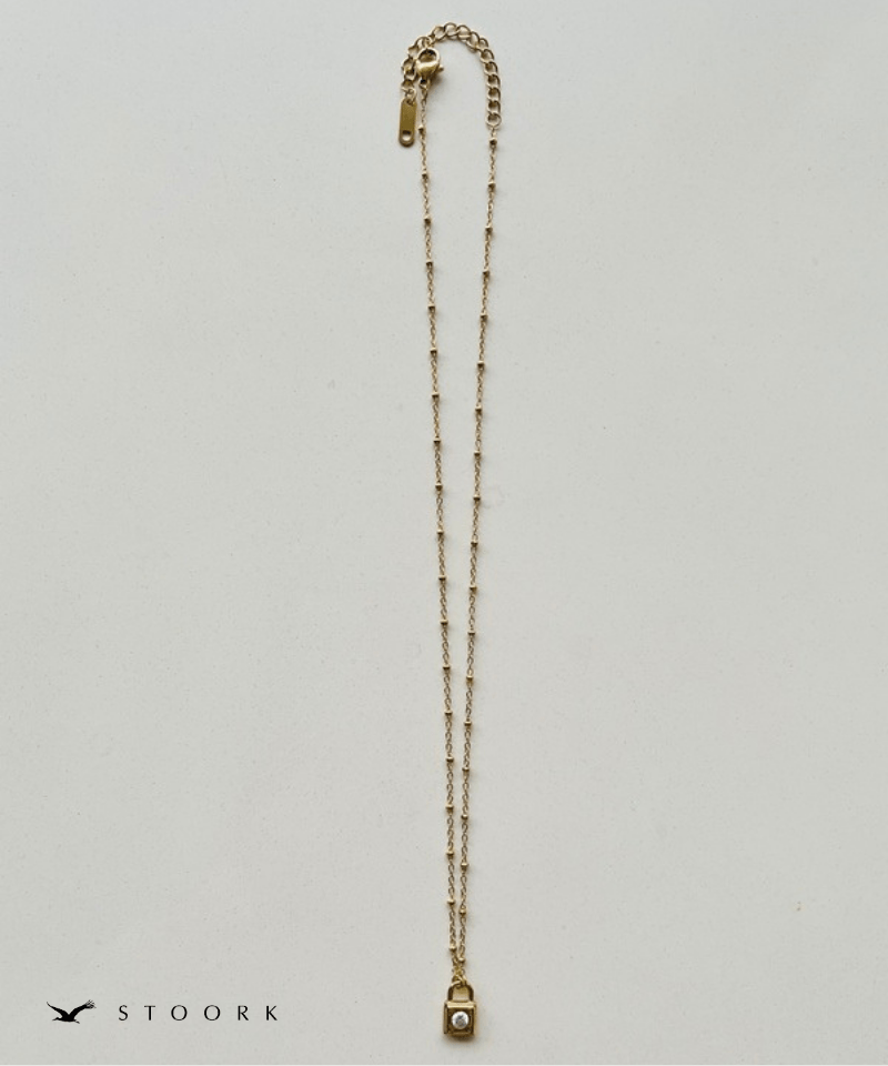 Padlock Top Necklace - stoork