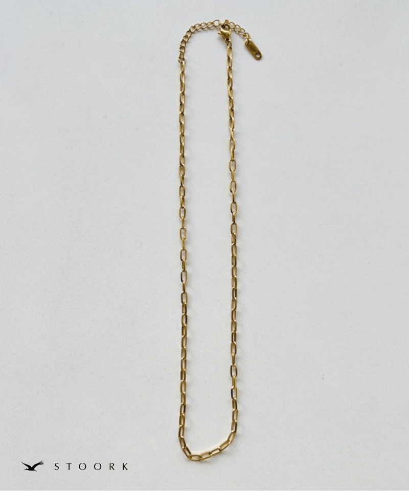 Paper Clip Chain Necklace - stoork