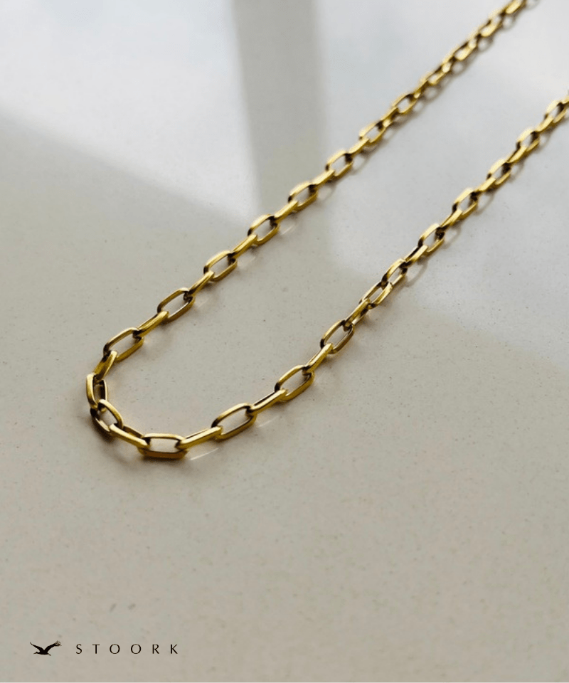 Paper Clip Chain Necklace - stoork