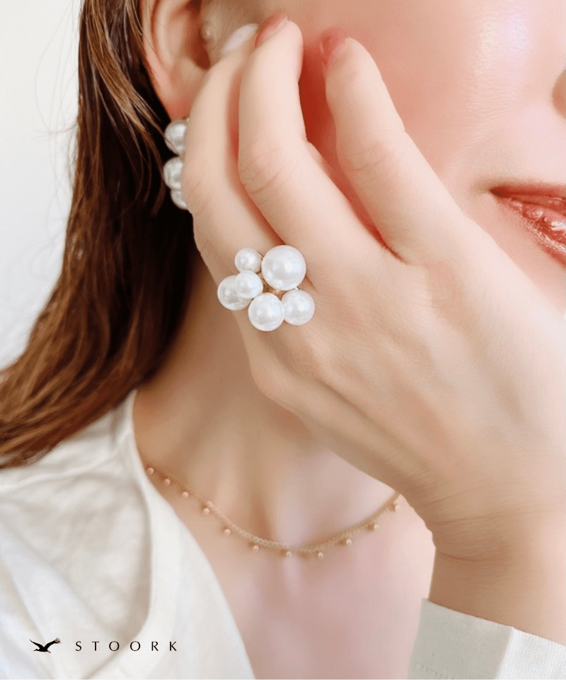 Pearl Bubble Ring - stoork
