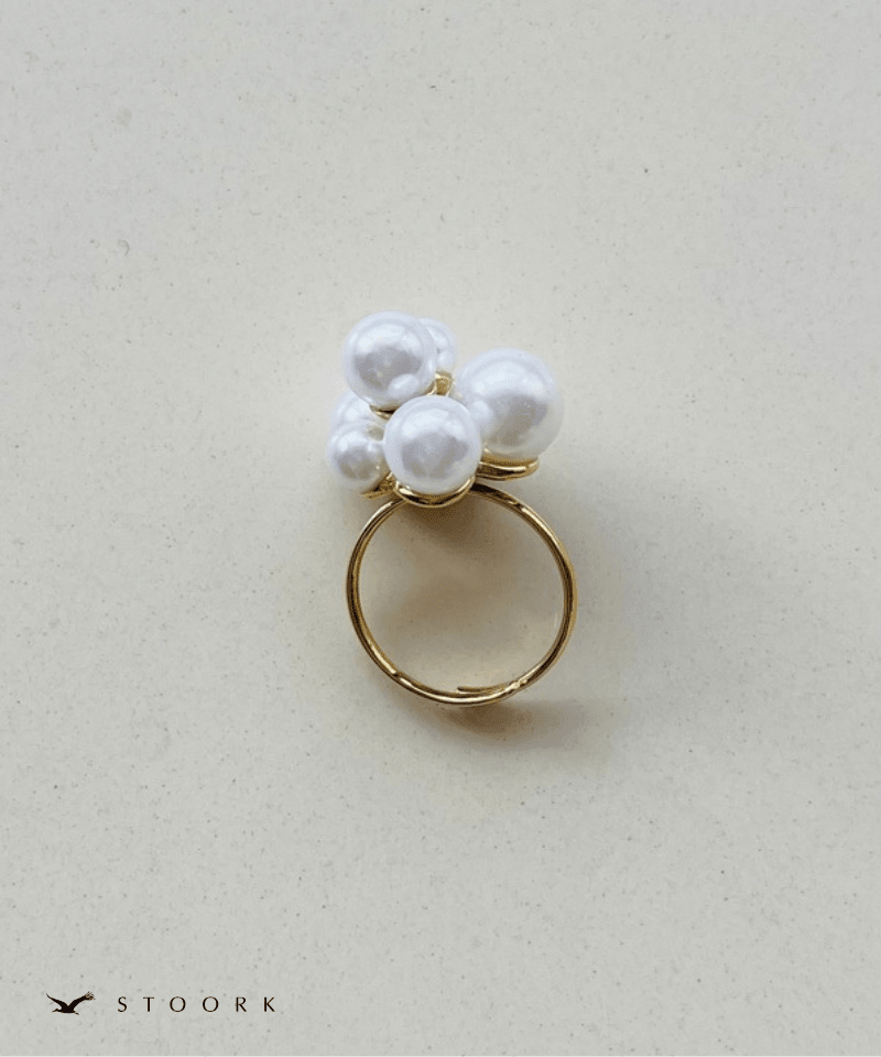 Pearl Bubble Ring - stoork