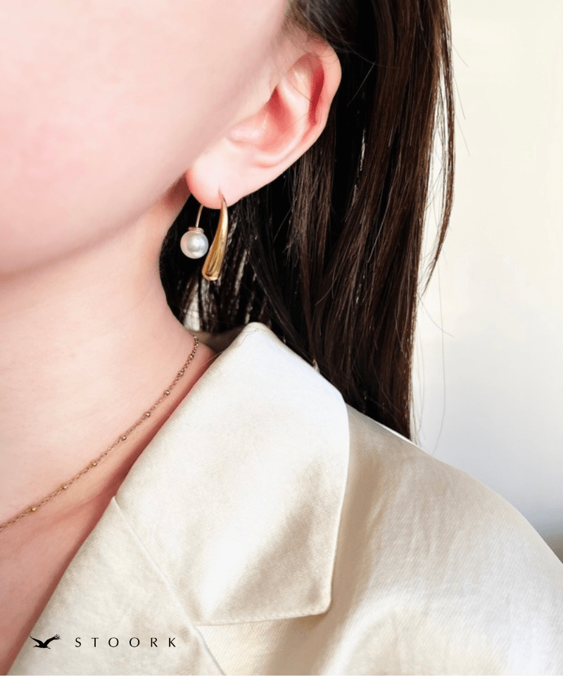 【再入荷】Pearl Drop Pierce - stoork