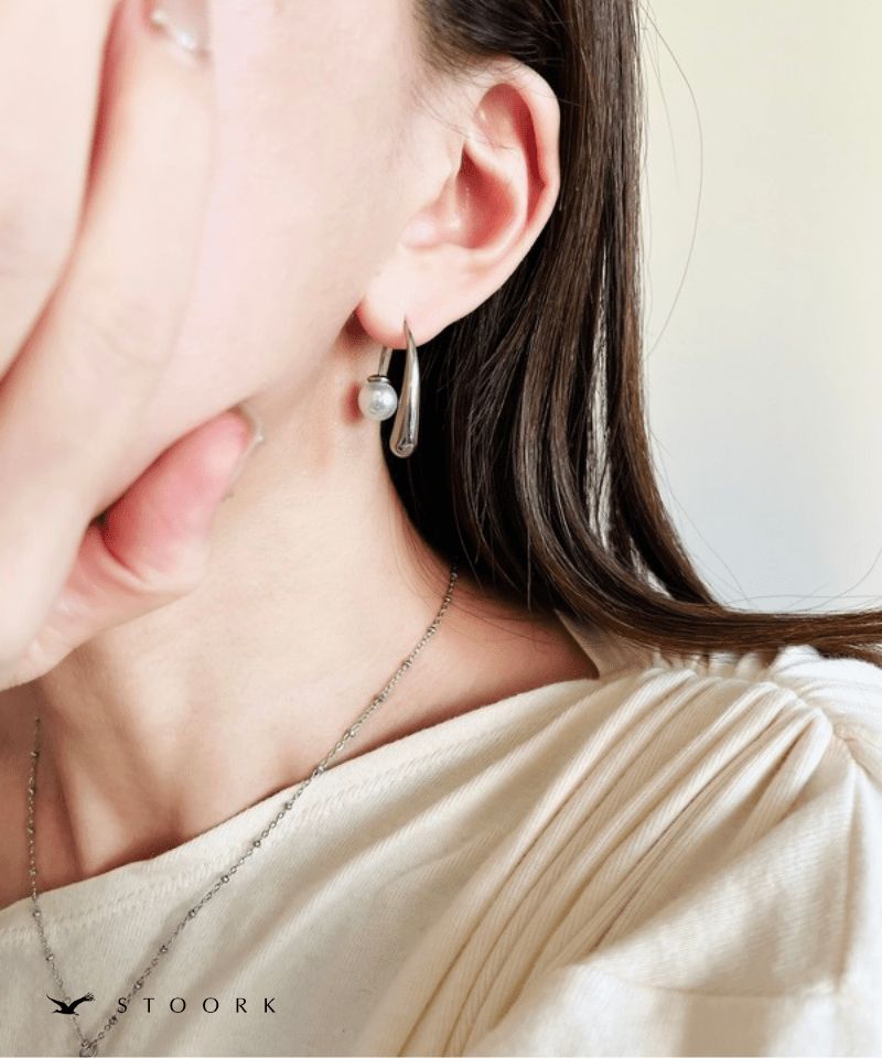 【再入荷】Pearl Drop Pierce - stoork