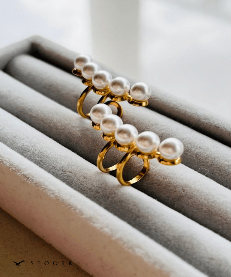 Pearl Line Ear Cuff - stoork