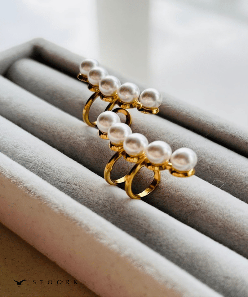 Pearl Line Ear Cuff - stoork