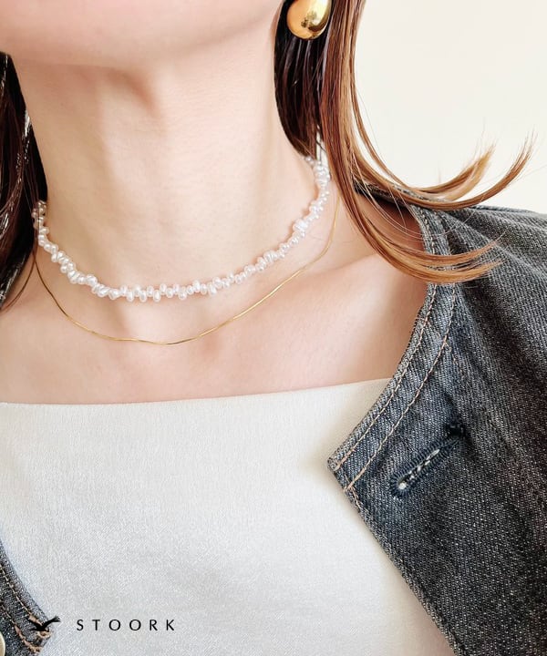 【再入荷】Pearl Necklace - stoork