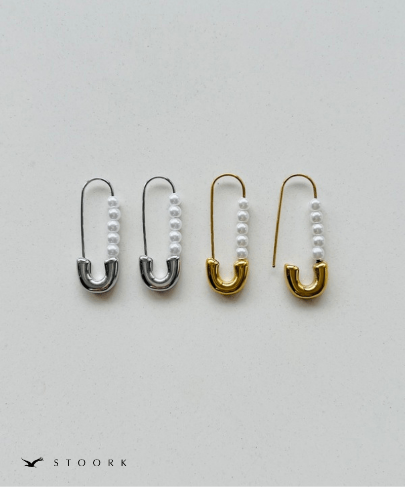 Pearl Pin Clip Pierce - stoork
