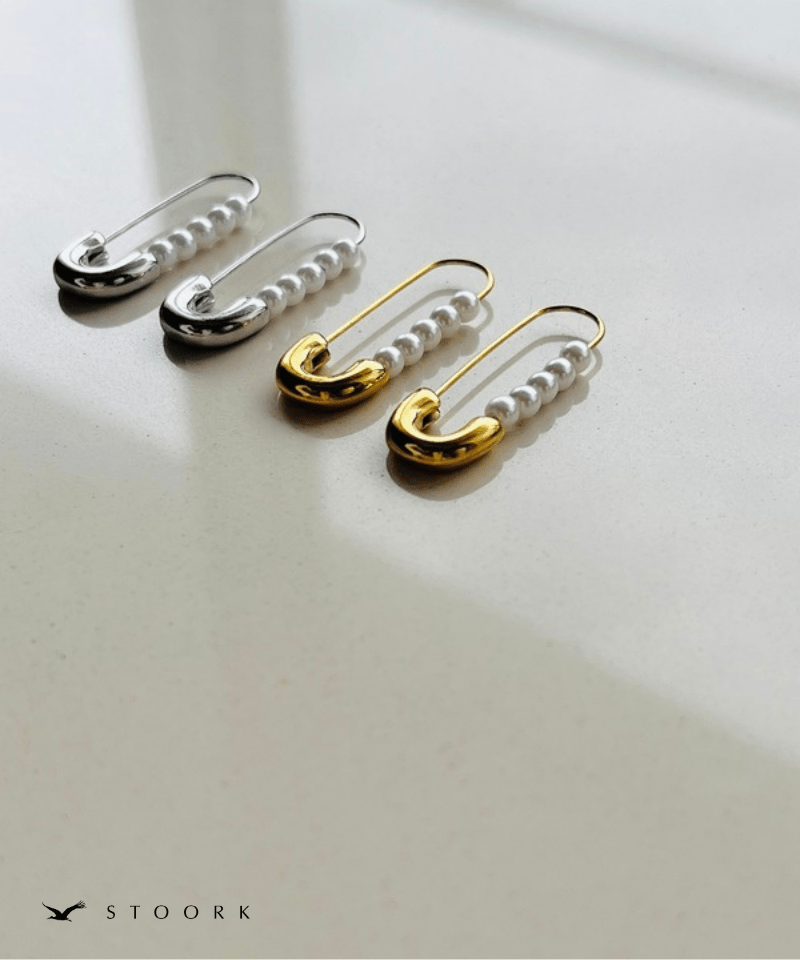 Pearl Pin Clip Pierce - stoork