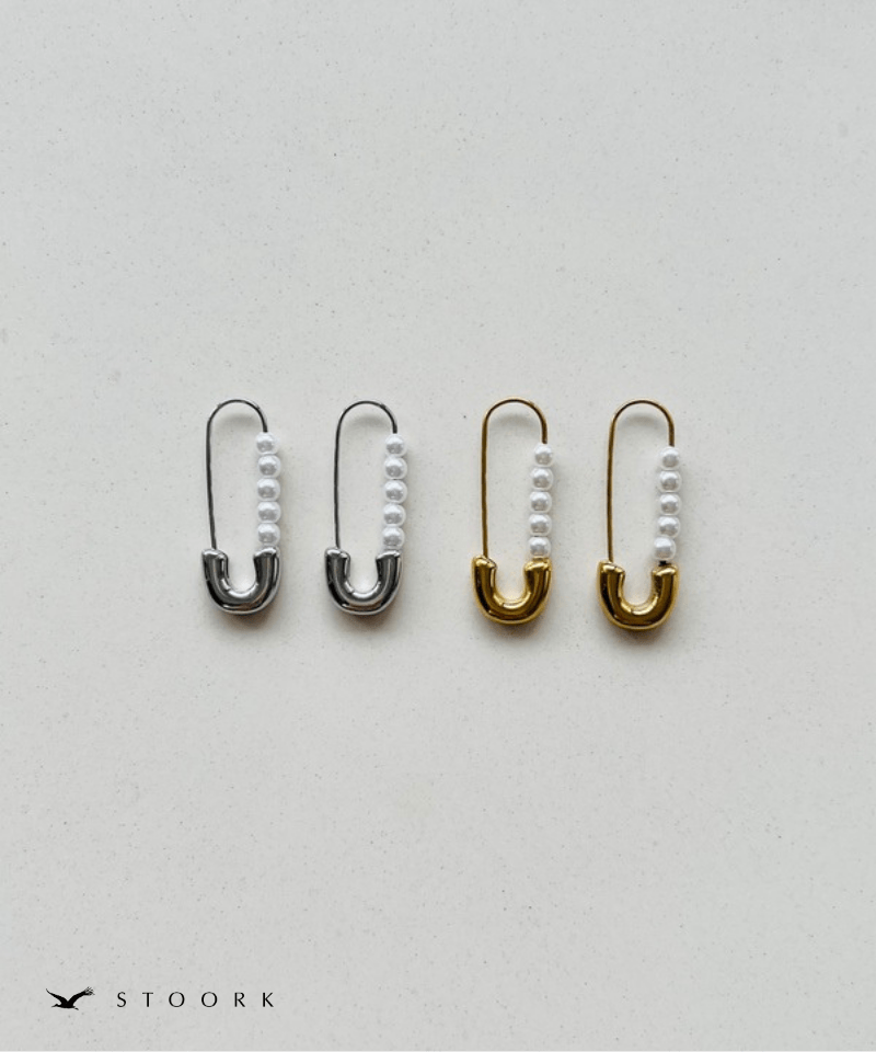 Pearl Pin Clip Pierce - stoork