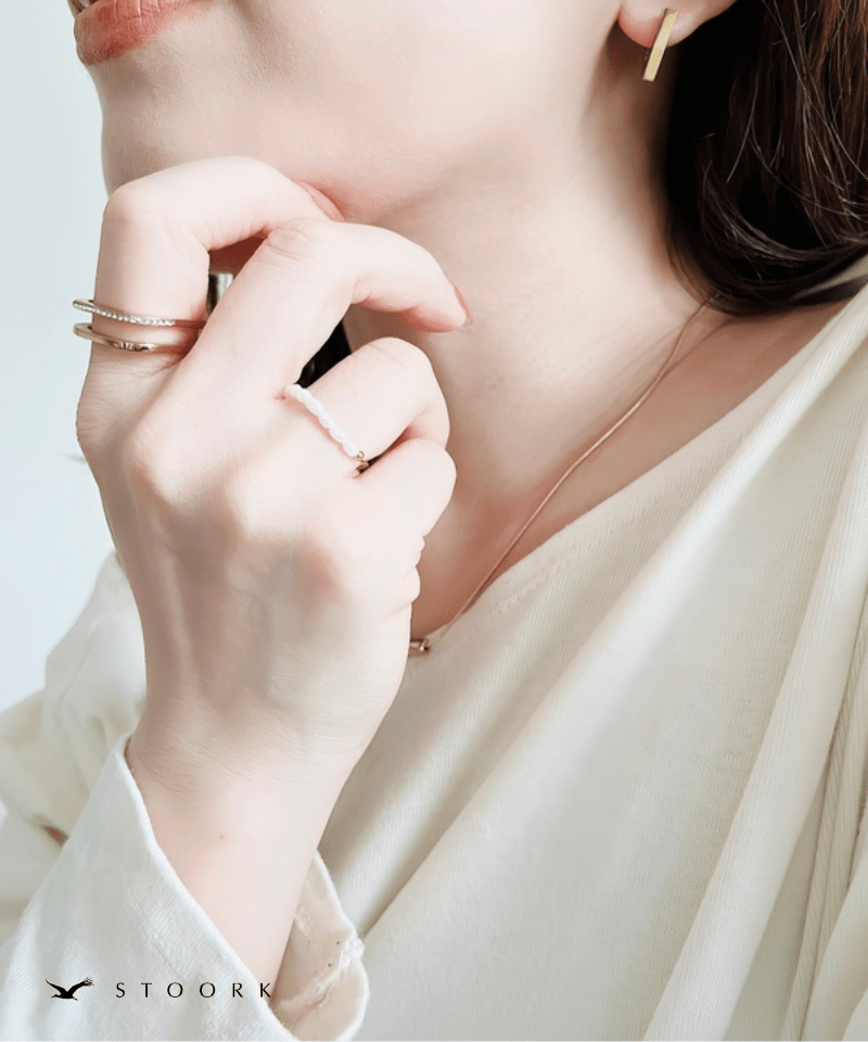Pearl Slider Ring - stoork