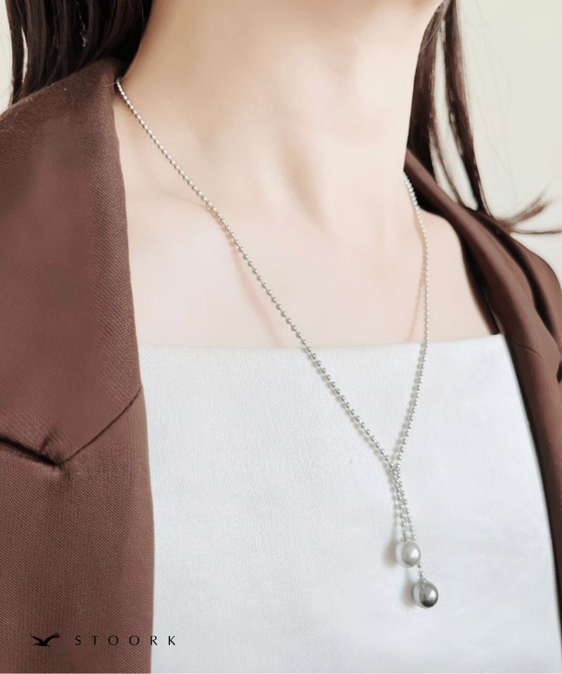 Pearl Tassel Necklace - stoork