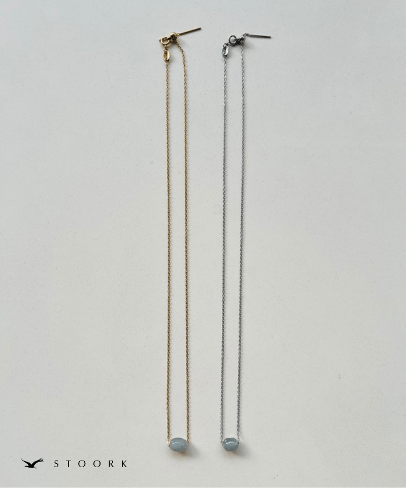 Petite Blue Gem Necklace - stoork