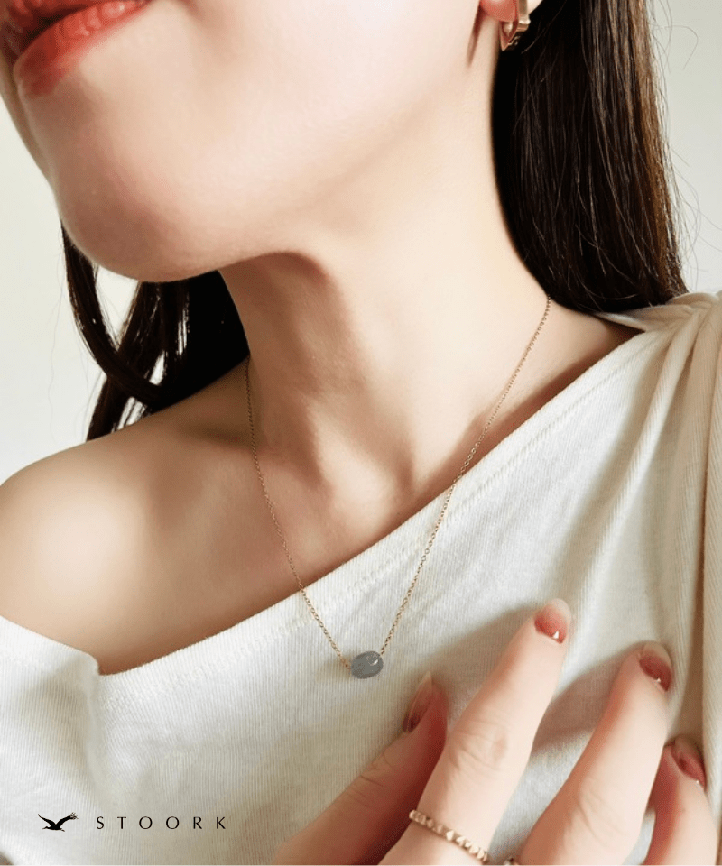 Petite Blue Gem Necklace - stoork