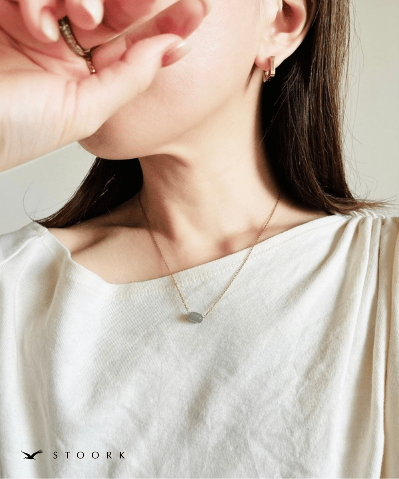 Petite Blue Gem Necklace - stoork
