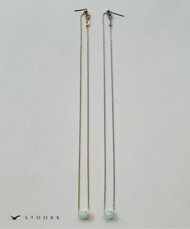 Petite Green Gem Necklace - stoork