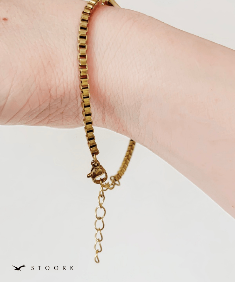 Plate Box Chain Bracelet - stoork