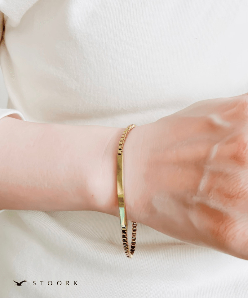 Plate Box Chain Bracelet - stoork