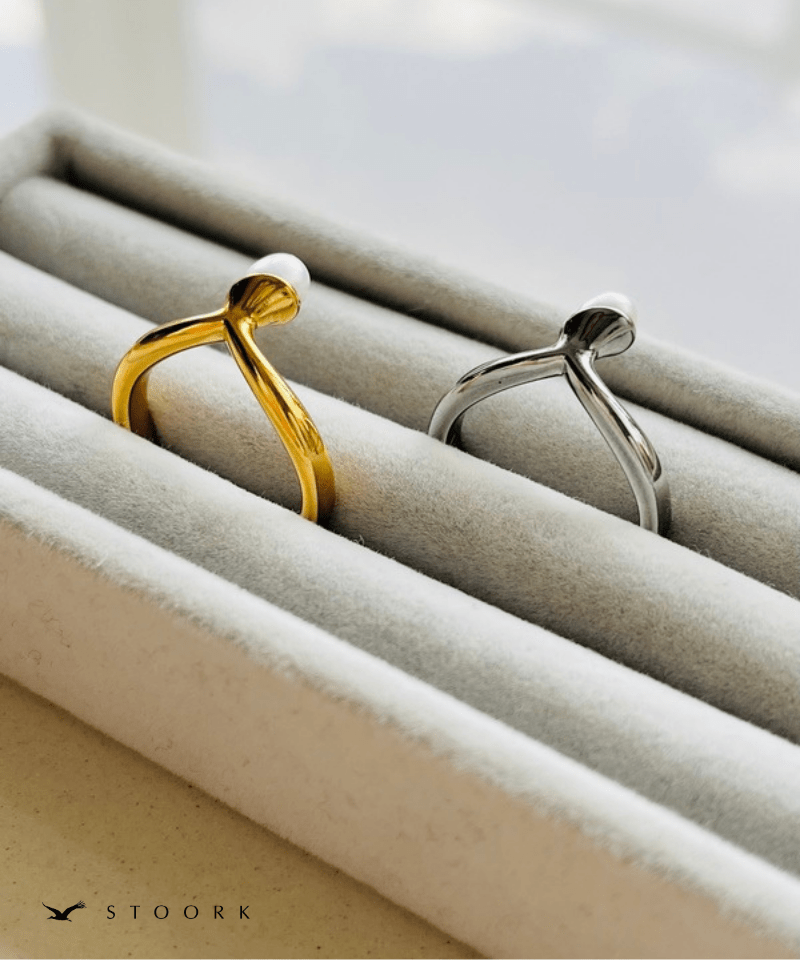 Point Pearl Ring - stoork