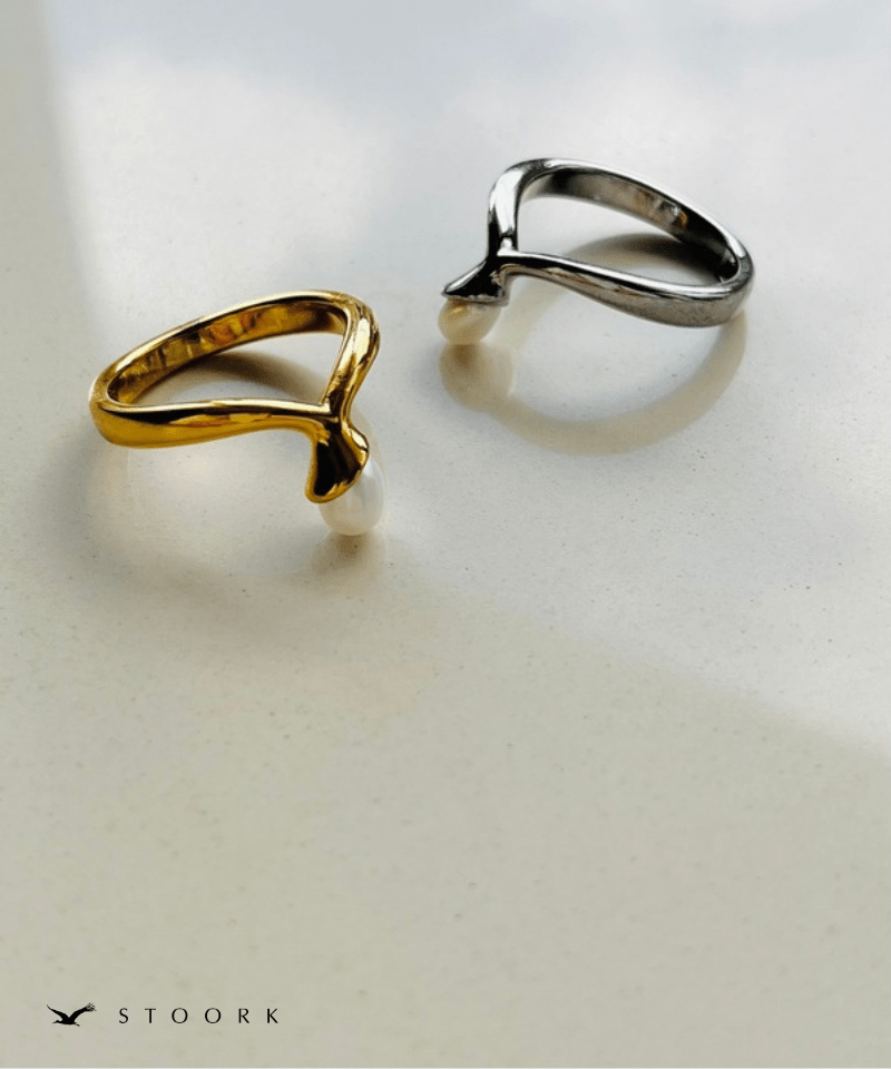 Point Pearl Ring - stoork