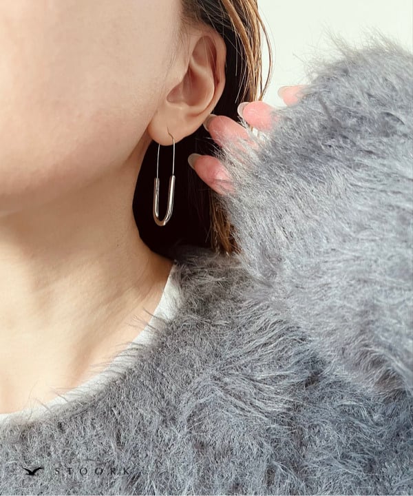 【再入荷】Rectangle Loop Pierce - stoork
