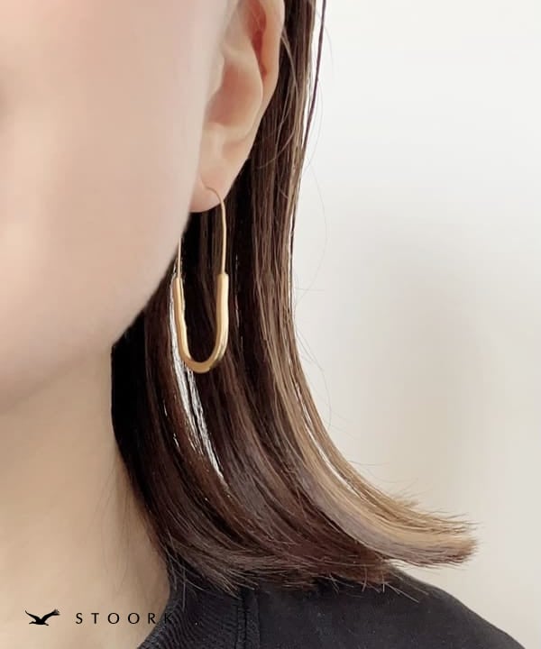 【再入荷】Rectangle Loop Pierce - stoork