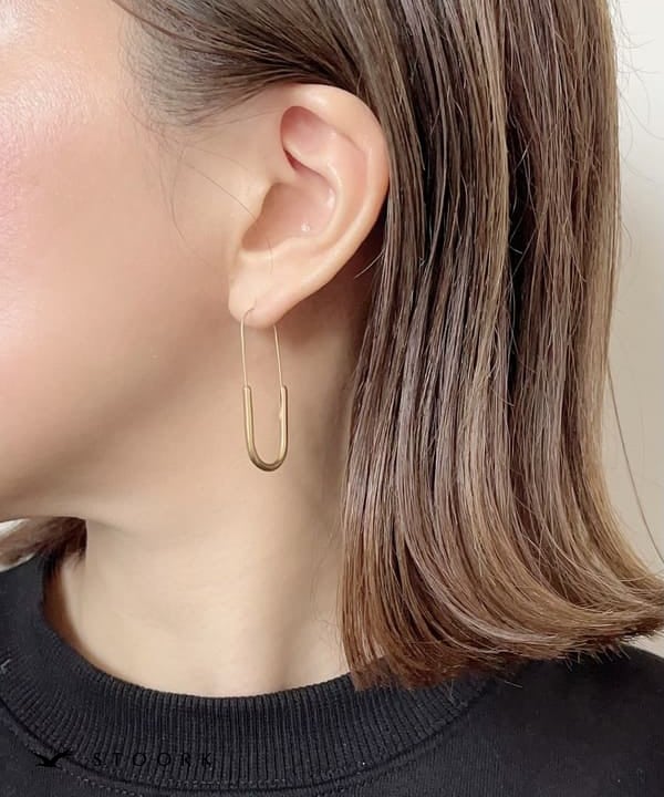 【再入荷】Rectangle Loop Pierce - stoork