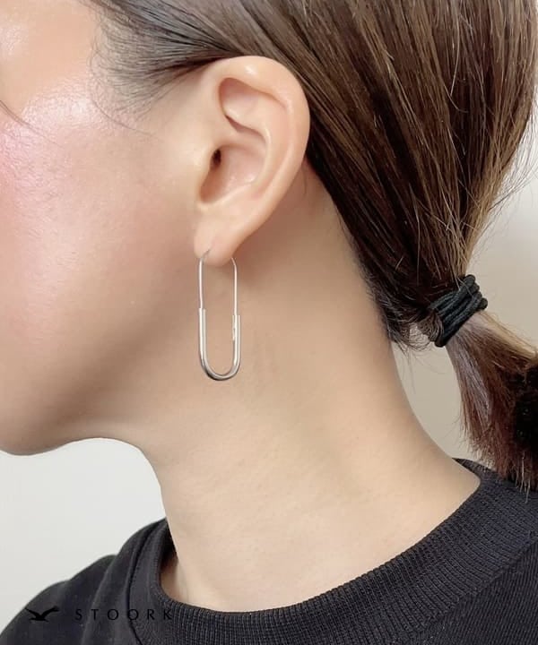 【再入荷】Rectangle Loop Pierce - stoork