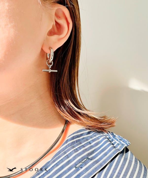 【再入荷】Rod Hoop Pierce - stoork