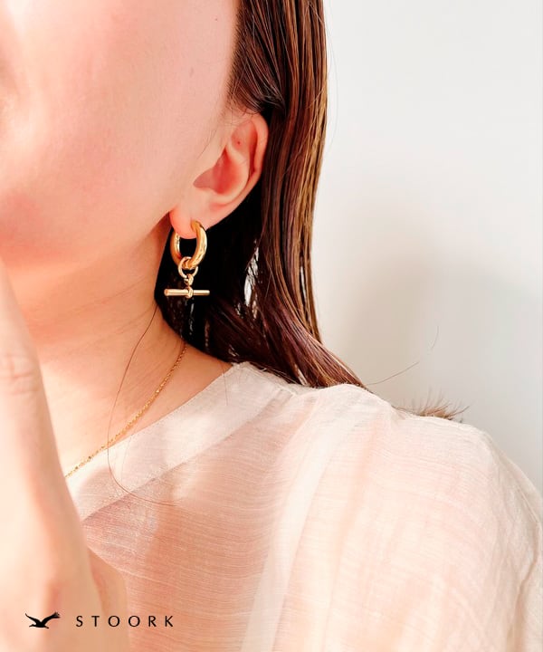 【再入荷】Rod Hoop Pierce - stoork