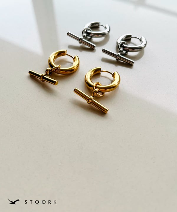 【再入荷】Rod Hoop Pierce - stoork