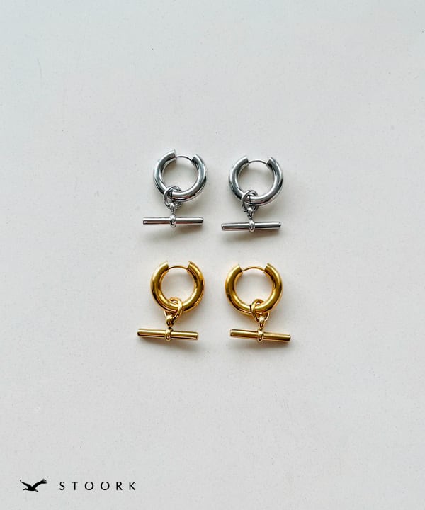 【再入荷】Rod Hoop Pierce - stoork