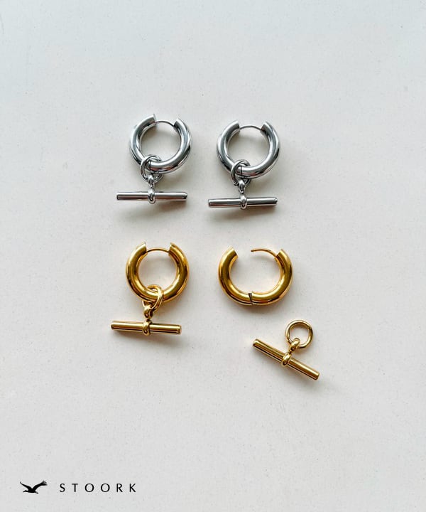 【再入荷】Rod Hoop Pierce - stoork