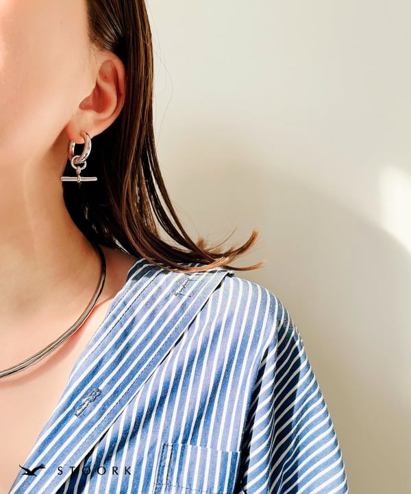 【再入荷】Rod Hoop Pierce - stoork