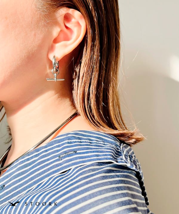 【再入荷】Rod Hoop Pierce - stoork