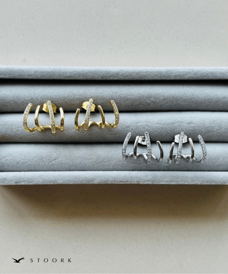 s925 4line Pierce - stoork