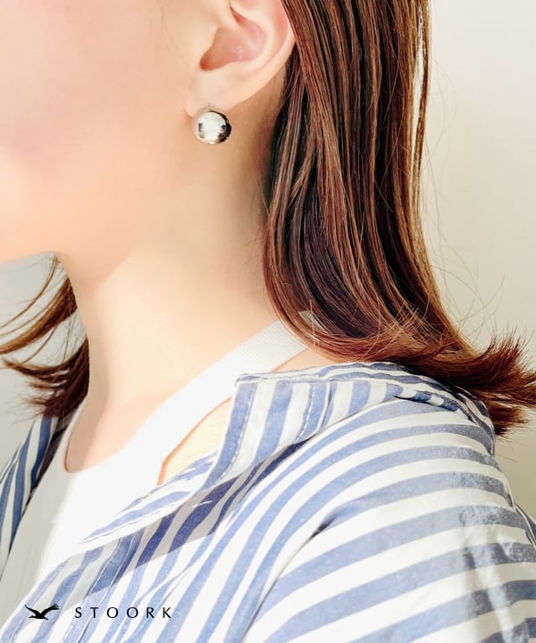 【再入荷】s925 Ball Pierce - stoork