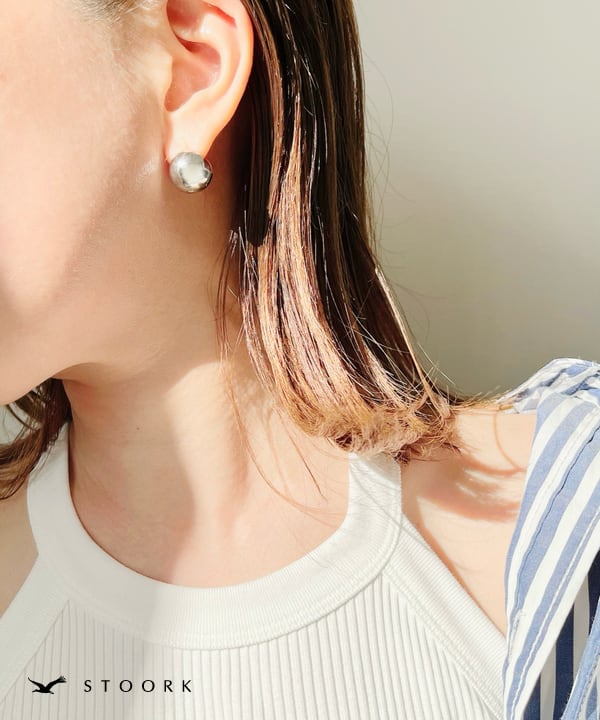 【再入荷】s925 Ball Pierce - stoork