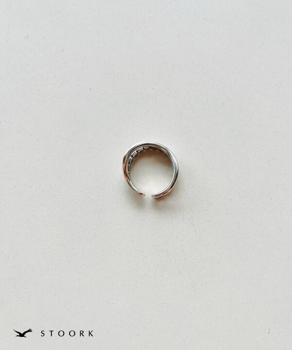 【再入荷】s925 Double Ring - stoork
